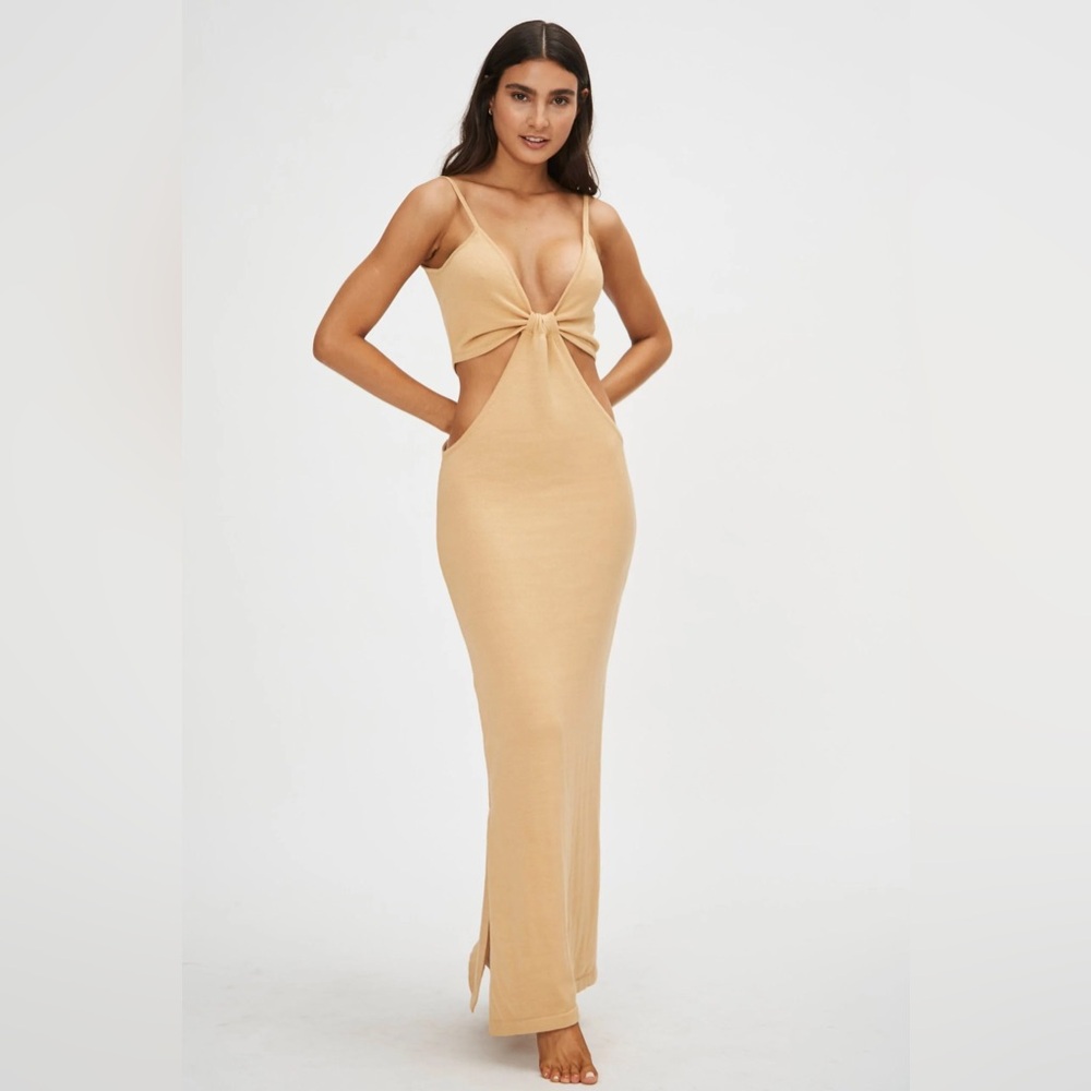NWOT Capittana - Crystal Dress Beige XS/S
